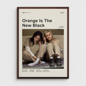 Orange är det nya svarta affisch, TV-programtryck, Piper Chapman, Alex Vause (digital nedladdning)