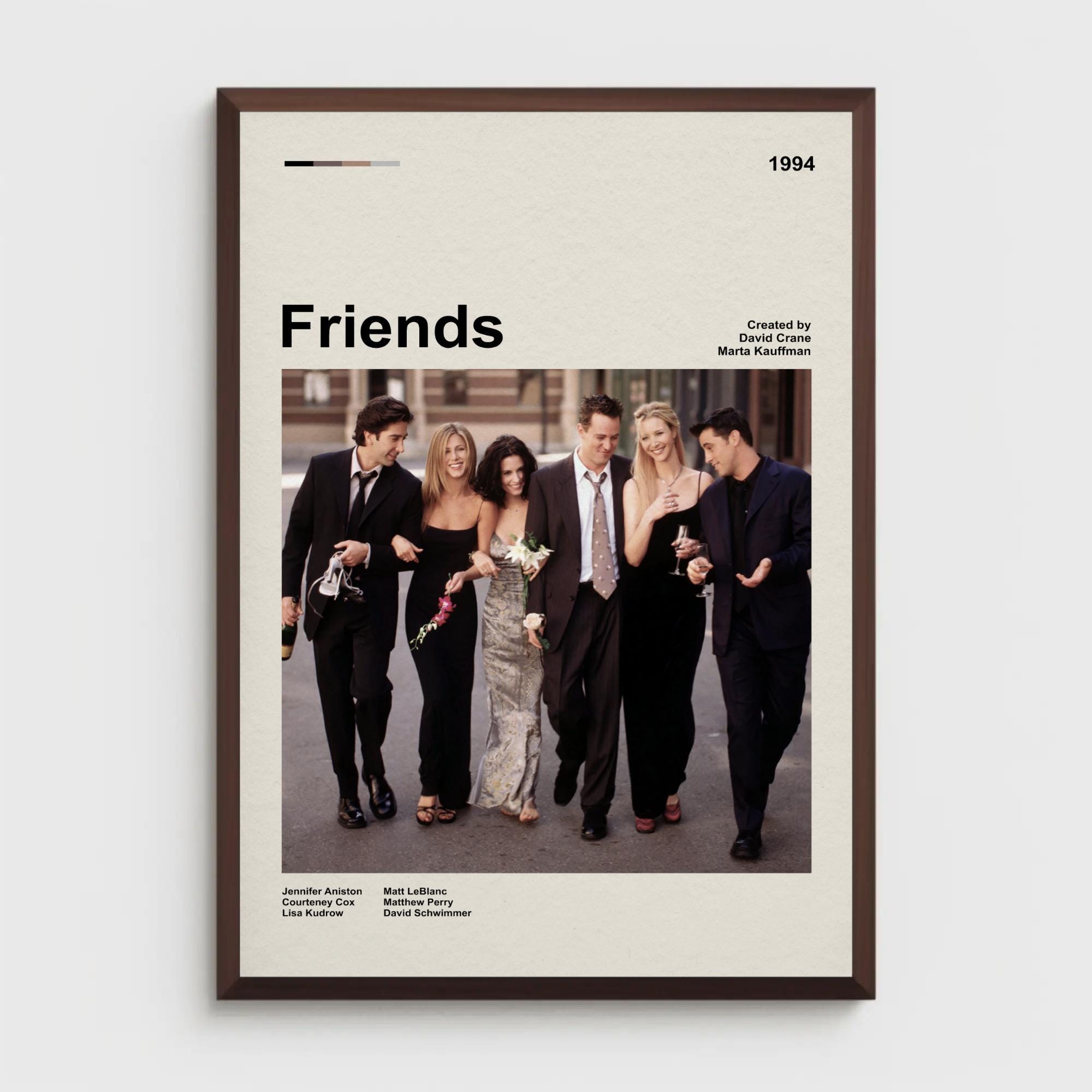 Friends series poster - Etsy 日本