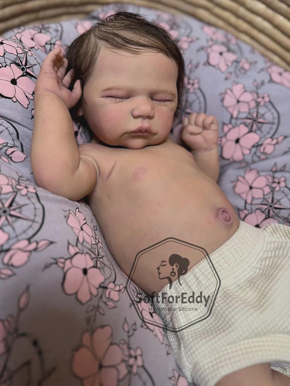 Tessa » – La poupée Reborn réaliste avec maquillage 3D (50 cm