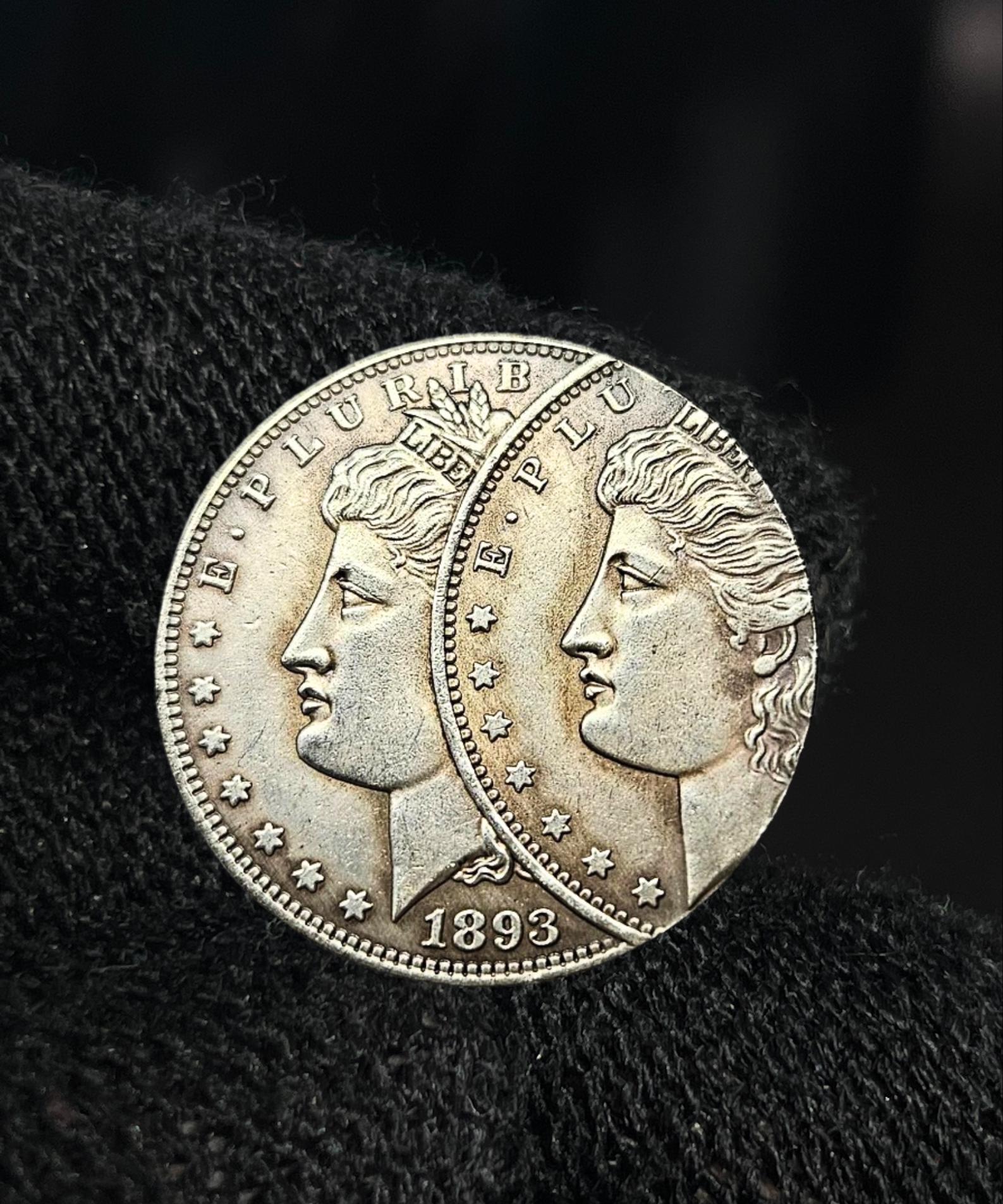 1893 Morgan Dollar Error - Etsy