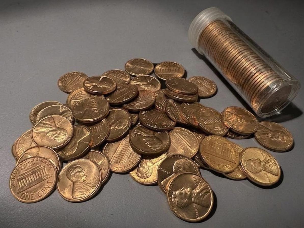 One cent 1960 - Etsy 日本