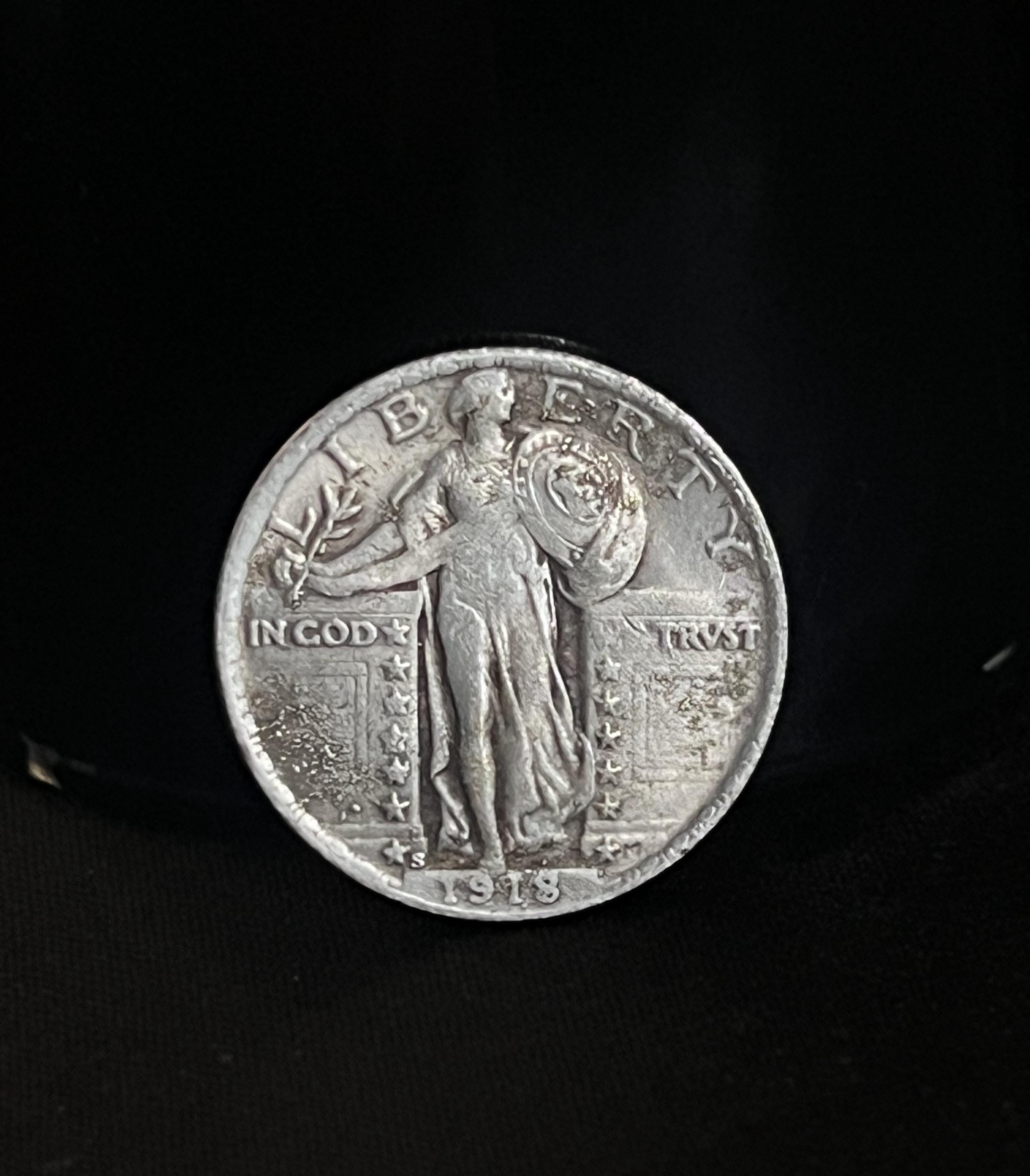 Standing Liberty Quarter 1918 - Etsy