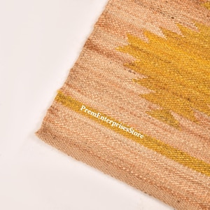 手作りのタフテッドヘンプジュートランナー、エリアジュートラグ、手織りヘンプエリアラグ、廊下装飾ヘンプラグ階段ボヘミアンランナー、カスタムサイズラグ