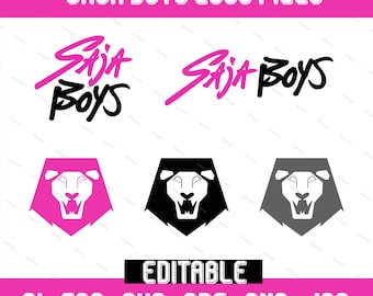 Kpop Hunters, Saja Boys Logo, Demon hunters cosplay , Digital AI , Eps , Svg , pdf