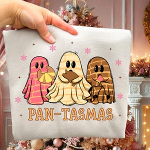 Lustiger Pantasmas Geist Pan Dulce Png, Pantasmas PNG, Halloween Mexikanischer Png, Mexikanische Conchas Geist Png