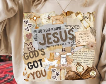 Gott hat dich PNG, Christian Glaube Sublimationsdesign (Digitaler Download)