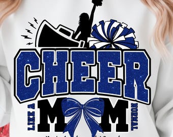 Cheer Mom Png, Coquette Bow Png, Cheer Mom Shirt Sublimation Design, Football Cheer Mom Png, Cheerleader Mom Png (Digital Download)