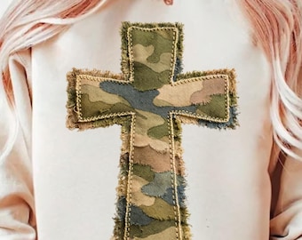 Patchwork Cross Png, Patchwork Coquette Easter Cross Png, Grandma Core Patchwork Png, Religious Png, Bible Verse Png (Digital Download)