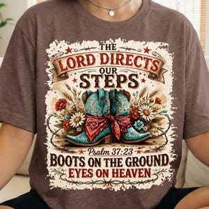 Christian Cowgirl Boots PNG, Western Cowgirl Png, Western Rodo Design, Faith Western Sublimation, Country Rodeo Png (Digital Download) image 8