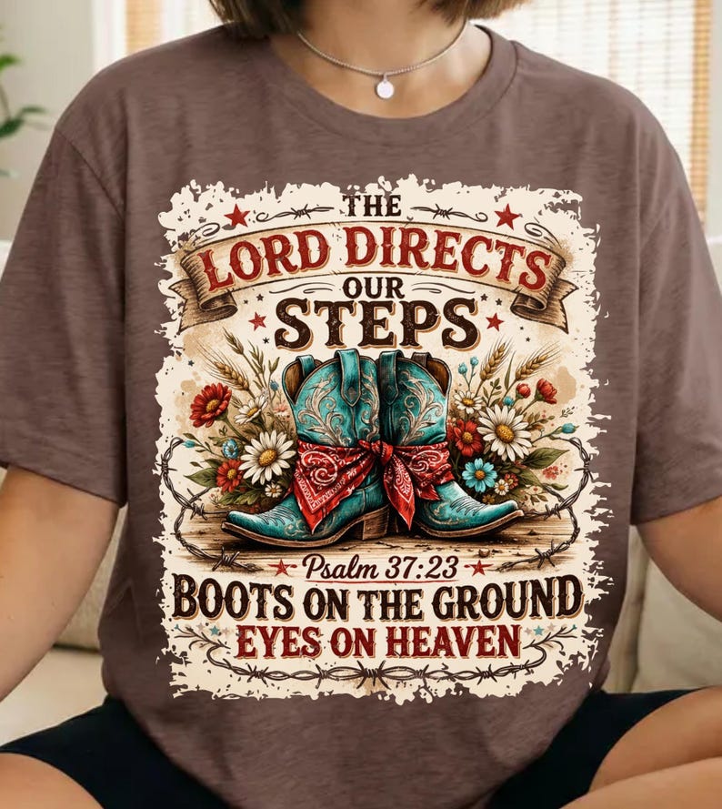 Christian Cowgirl Boots PNG, Western Cowgirl Png, Western Rodo Design, Faith Western Sublimation, Country Rodeo Png (Digital Download) image 8