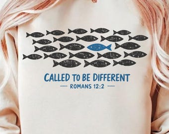 Christian Vintage Streetwear Png, Called To Be Different Png, Christian Faith Quote, Love Like Jesus Png, Religious Png (Digital Download)