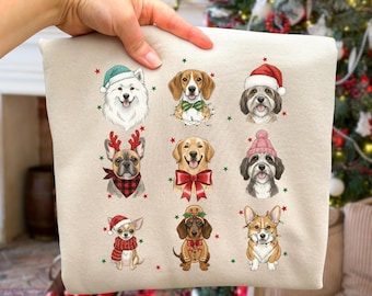 Hund Mama PNG, Hund Weihnachten Png, fröhliche Woofmas Png, Weihnachten Png, Hundeliebhaber Png (Design Sublimation)