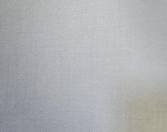 Light Gray Polished Cotton Fabric 1 3/8 Yards by 54" Wide