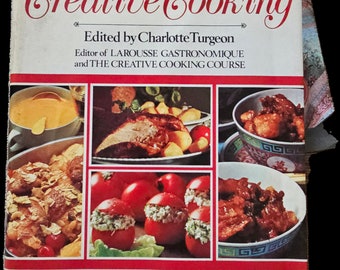 The Encyclopedia of Creative Cuisine Hardcover Cookbook 1985