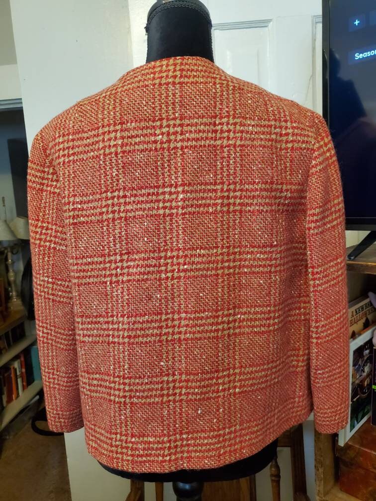 Vintage 1970s Pendleton Wool Jacket 16 - Etsy