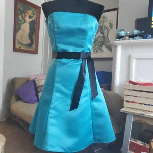 Vintage 90s Jessica McClintock Gunne Sax Dress Rockabilly Junior Size 3-4