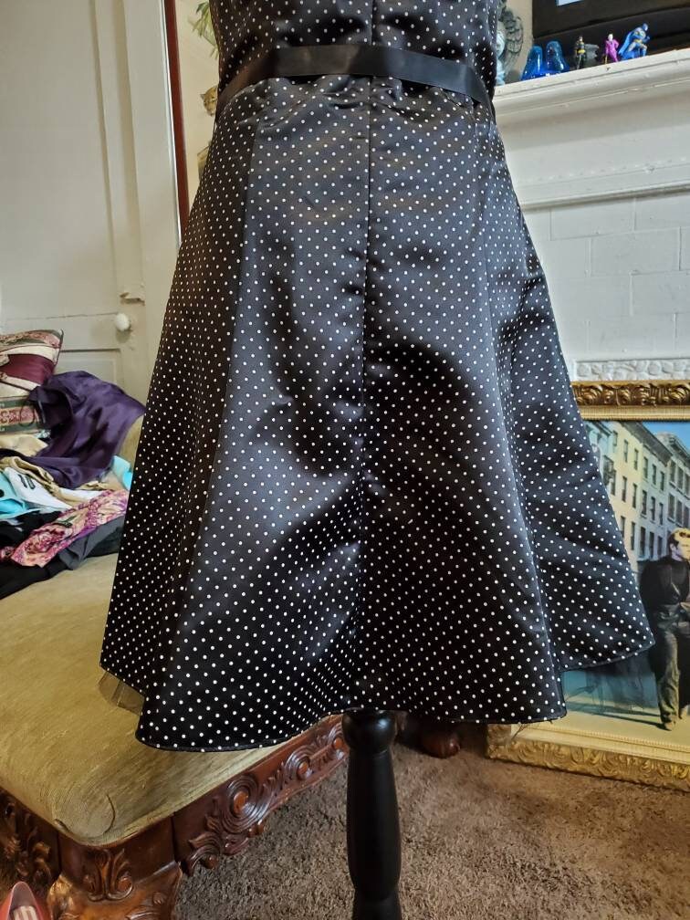 Jessica Mcclintock for Gunne Sax Satin Party Dress Vintage 90s ...