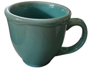Homer Laughlin China Carolyn Blue Mug Restaurant Quality