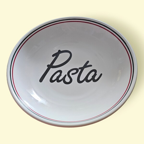 Pasta Serving Bowl Etsy