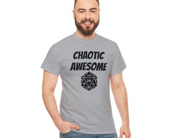 Camiseta Caótica Impressionante D&D Cotten