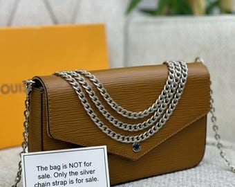 Gold or Silver Bag Chain Strap: Replacement Purse Strap