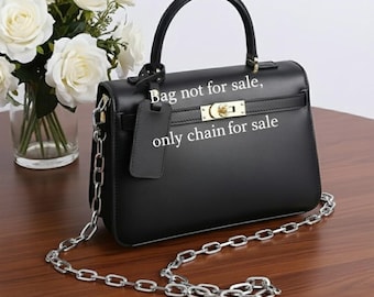 Gold or Silver Bag Chain Strap: Replacement Purse Strap