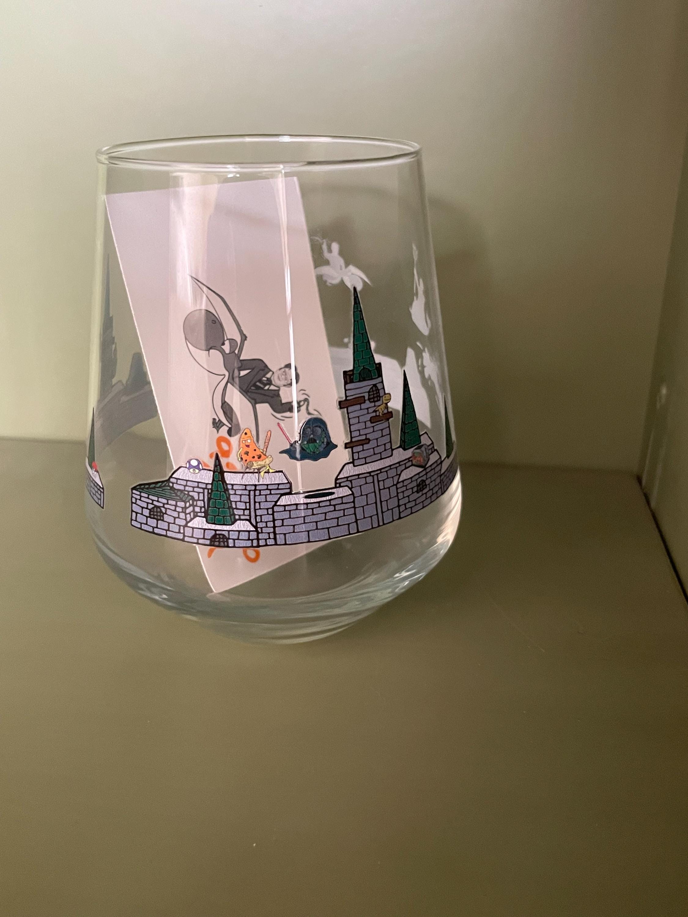 8 Bit Patrick Glass to Mouth 8 Bit Patrick Star Other Characters Glassware - Etsy