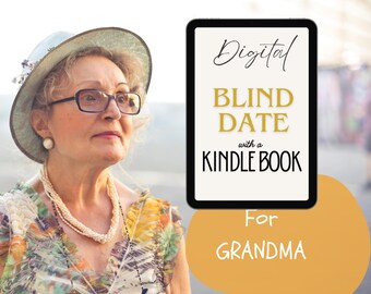 Blind Date with a Kindle eBook – Mystery Book Gift for Grandma (Digital Download)