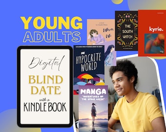 Blind Date with a Kindle eBook (Young Adults Edition), Surprise Digital Book Gift, booklover gift