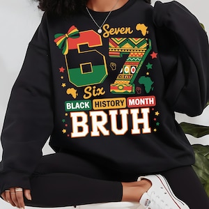 BRUH 67 Black History Month PNG Sublimation Design, Afro American Png design, funny 6 7 Juneteenth SVG, funny sayings black History Shirt