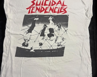 T-shirt Suicidal tendencies, Original first Album Cover, US Hardcore Punk Band, size M