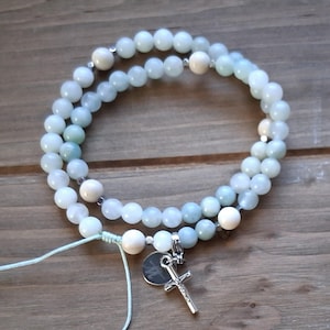Faith Rosary Bracelet Cinch Wrap