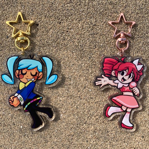 FLAVOR FOLEY Double-Sided Keychains