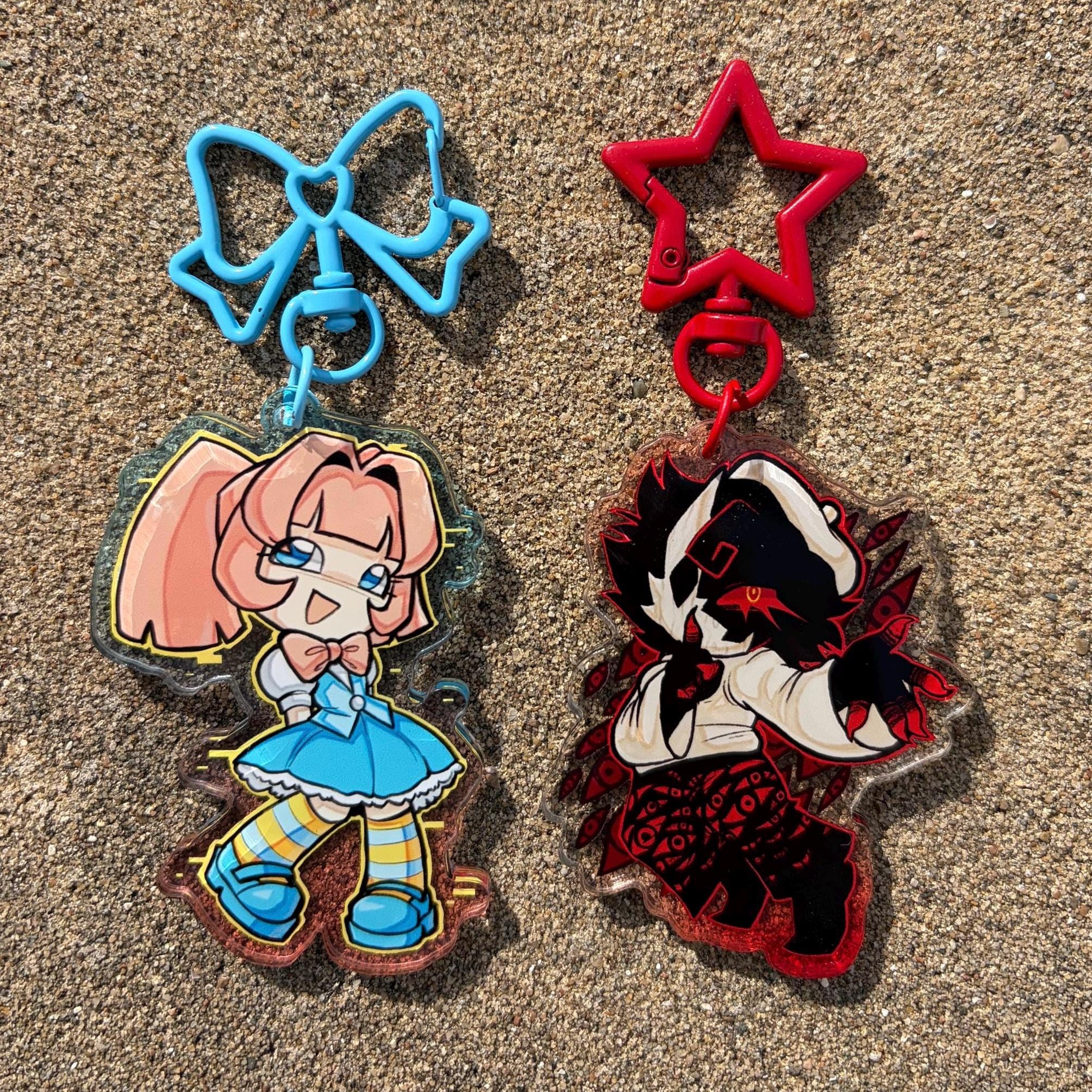 STAT + FOLLY Double-sided Keychains (REGRETEVATOR) - Etsy