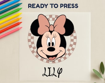 Custom Mickey and Friends Dtf, Mouse and Friends DTF, Family Vacation Dtf, Dtf, Kids Disney Dtf, Heat Transfer, Ready To Press, High Quality
