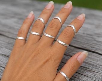 Ultimate 925 Silver Swan Neck Splint Ring for PIP/DIP Joint