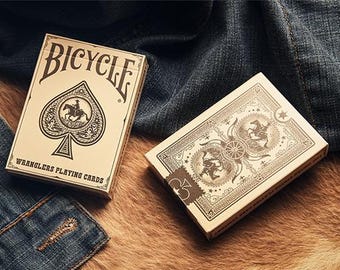 Fahrrad: Wranglers Playing Cards von Ovidiu Stoica