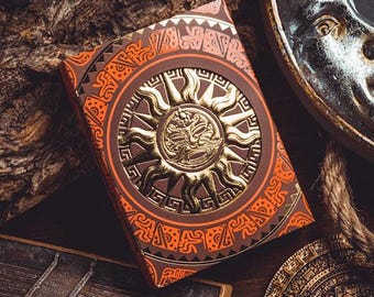 Maya (Sun) Playing Cards by Vermilion