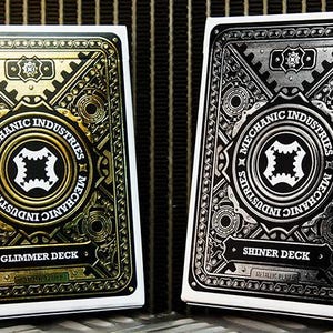 Metallic Deck Set (Limited Edition) Playing Cards by Mechanic Industries