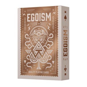 Egoism (Ivory) Playing Cards by Thirdway Industries