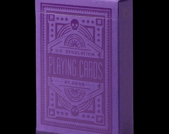 DKNG Purple Wheels Playing Cards Art of Play