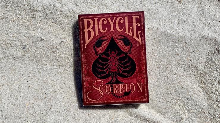 Bicycle: Scorpion (Red Gilded) Playing Cards