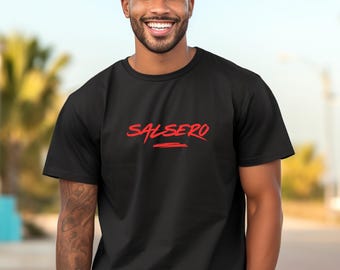 Salsero Dance Shirt | Minimalist Latin Dance Tee | Salsa Dancing Gift for Men