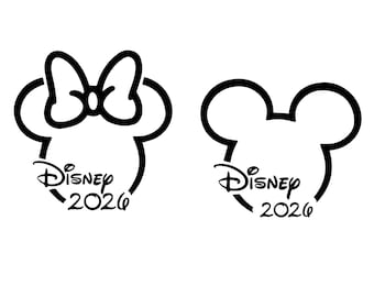 2026 familie-uitstapje SVG-bundel, minimale muisoren overzicht SVG png, bijpassende vakantie shirts gesneden bestanden voor Cricut silhouet, sublimatie ontwerp