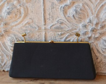 Vintage Little Black Bag By HL Harry Levine