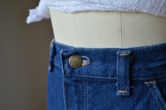 1980's Vintage Women's Denim Jeans By Rustler 27/… - image 4