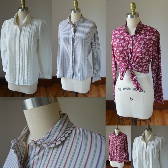 Bundle of vintage blouses - Gem