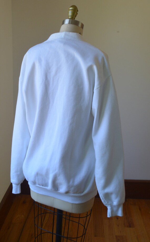 Vintage "Special Nurse" Cardigan Sweatshirt Size … - image 8