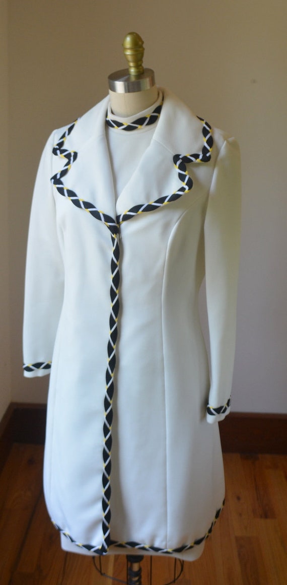 1960's Two Piece Dress And Coat Set By Lilli Ann … - image 7