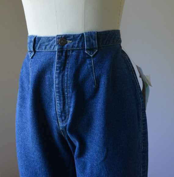 Vintage Tapered Denim Stirrup Jeans By Liz Clairb… - image 4